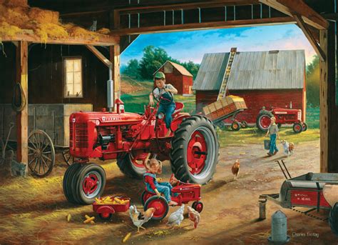 Farmall Friends 1000 Pieces Masterpieces Serious Puzzles