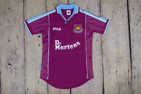 West Ham United 19992001 Home Kit The Football Heritage