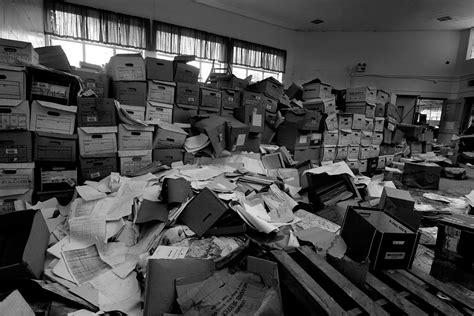 File Room - Photo of the Abandoned Mesa State Training School