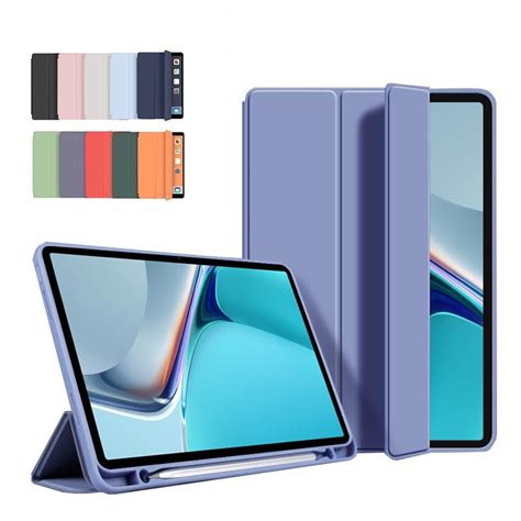 Capa Ipad Magn Tico Inteligente Slot De Canetas Silicone Macio