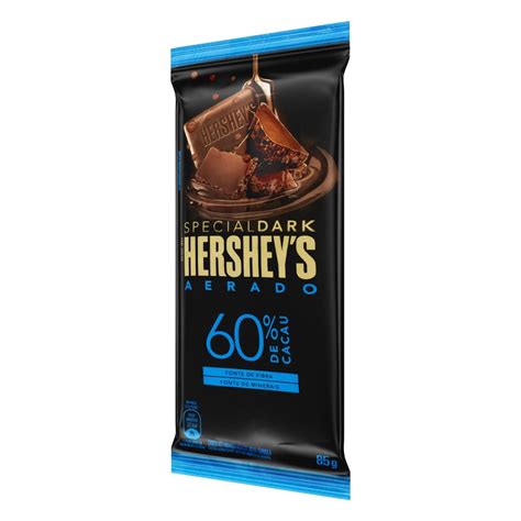 Chocolate Amargo Aerado Cacau Hershey S Special Dark Pacote G