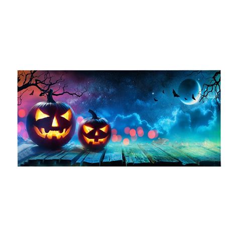 Halloween Garage Door Decorations Witch Halloween Garage Door Cover 4