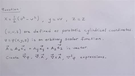 Solved Question X 21 U2−v2 Y Uv Z Z U V Z Are Defined Os