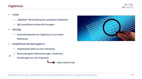 Ergebnisdarstellung In Qualitativen Forschungsarbeiten Kompaktkurs