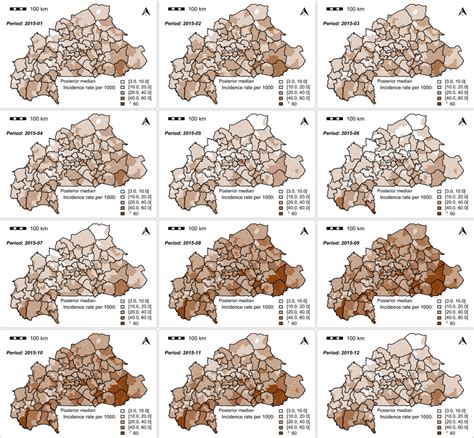 Spatio Temporal Dynamic Of Malaria In Pregnancy MiP Monthly Incidence