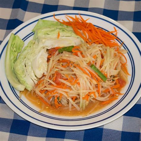 Papaya Salad Som Tum Mai Thai