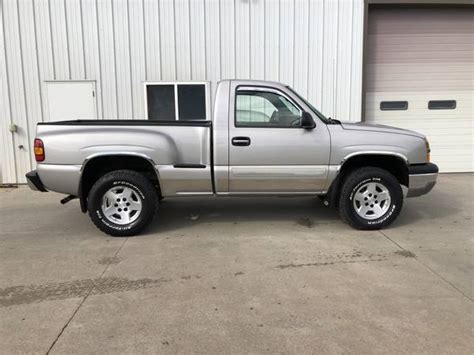 2004 Chevy Silverado Ls Z71 1500 Reg Cab Stepside 4x4 For Sale In Lyons