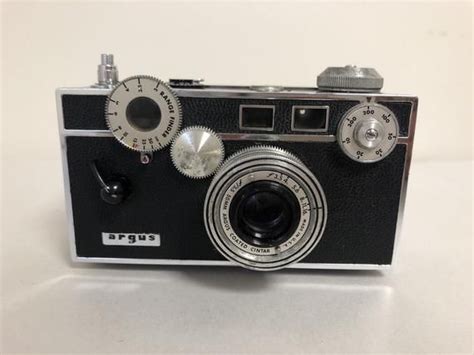 Argus C3 Brick Range Finder Camera With Carrying Case 1950s Etsy