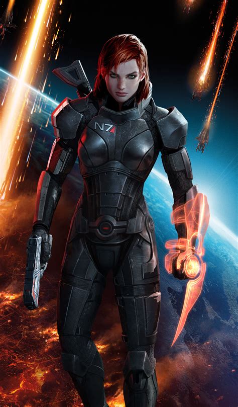 Me3 Jane Shepard Cover Art 2 By Ea On Deviantart Personagens Femininos