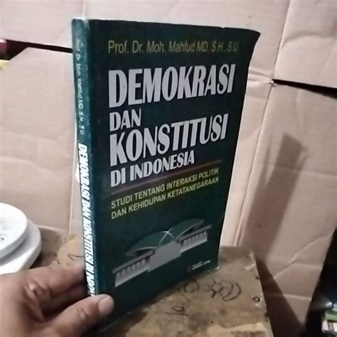 Jual Demokrasi Dan Politik Konstitusi Di Indonesia By Prof Dr Moh