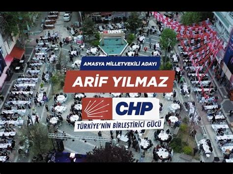 Taşova İftar Yemeği Arif Yılmaz CHP 28 Dönem Amasya Milletvekili