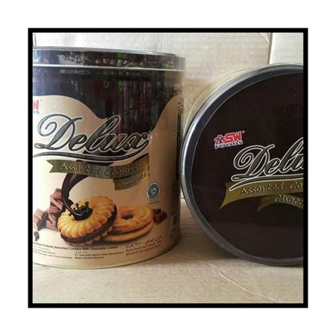 Delux 6 Tin Assorted Cookies Cho Min 3 Klg Indonesia Distribution Hub