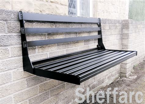 Wall mounted seating, Fold away / Fold up bench – Sheffield ...