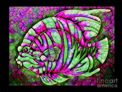 Flashy Fishy Mixed Media By Breena Briggeman Fine Art America