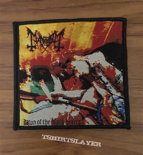 Mayhem Mayhem Dawn Of The Black Hearts Patch Patch Blackangel045 S