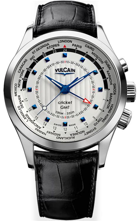 Vulcain Aviator Cricket GMT 2009 Men's Watch Model: 100135.217LF