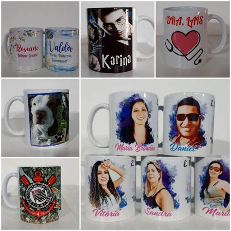 Caneca em Cerâmica Personalizada a Estampa Que Desejar