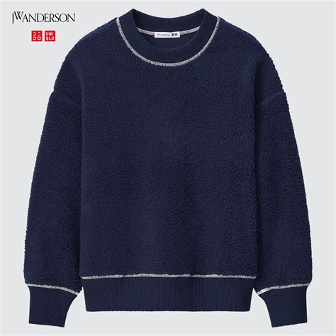 Pile Lined Fleece Pullover Jw Anderson Uniqlo Us