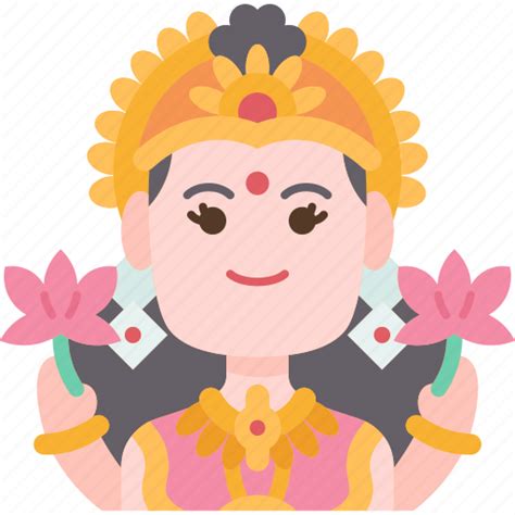 Lakshmi, wealth, goddess, hindu, worship icon - Download on Iconfinder