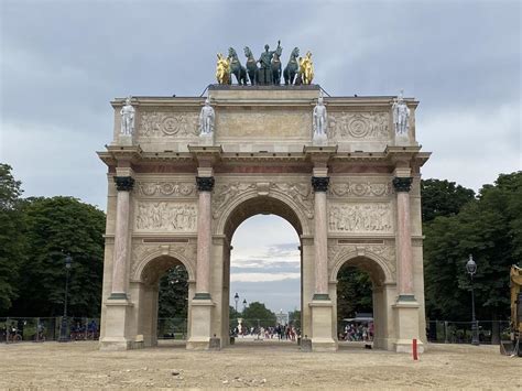 Restaur Larc De Triomphe Du Carrousel Rouvre La Grande Perspective