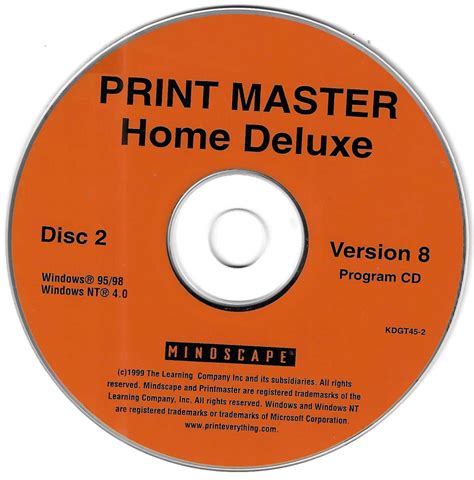 Printmaster Home Deluxe 80 Mindscape Free Download Borrow And