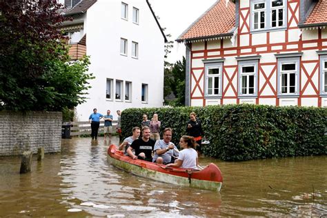 Wetter Wolfenb Ttel L St Nach Hochwasser Katastrophenalarm Aus Der