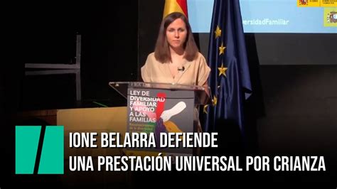 Belarra defiende una prestación universal por crianza Vídeo Dailymotion