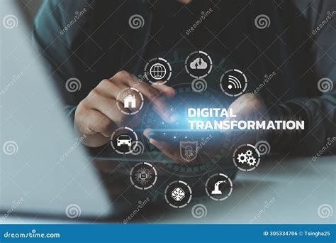 Digital Transformation And Digitization Of Business Processes And