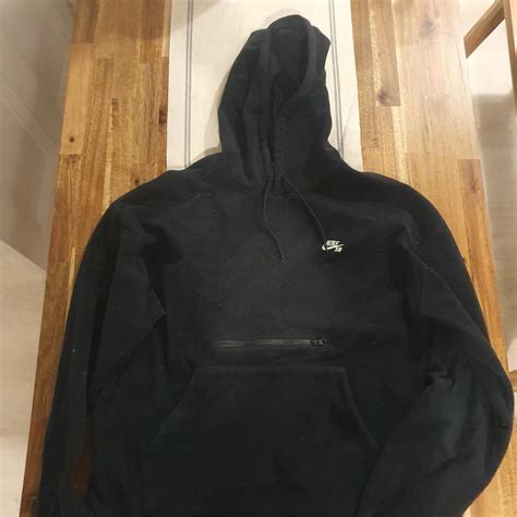 Nike Sb Hoodie Colour: Black Size: Medium Great... - Depop