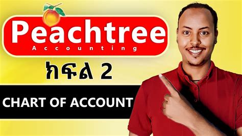 Peachtree Accounting In Amharic Part Creating Chart Of Account