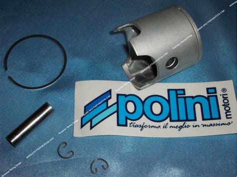 Piston mono segment POLINI Ø47 6mm axe 12mm pour kit 70cc EVOLUTION 2