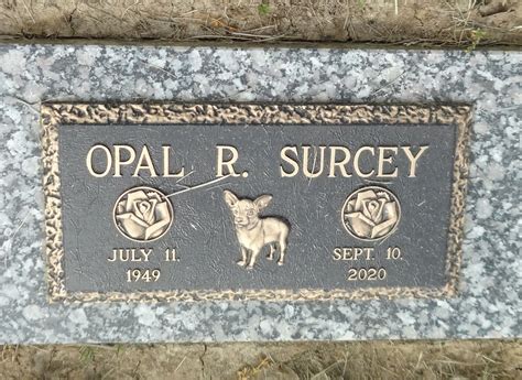 Opal Ruth Becker Surcey 1949 2020 Mémorial Find a Grave