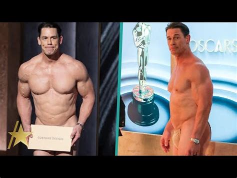 John Cena NAKED At Oscars To Present Best Costume Design Twitch Nude