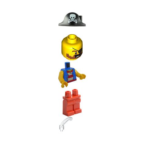 LEGO Pirate Captain Minifigure | Brick Owl - LEGO Marketplace