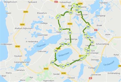 Fietsroute Langs Elfstedenstadje Ijlst Fietstochten Uitjes Fietsen