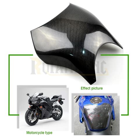 New Motorcycle Accessories Black Color Carbon Fiber Fuel Gas Tank