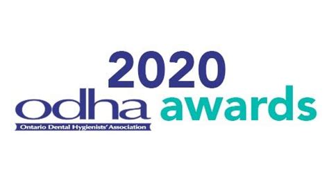 ODHA 2020 Awards - Ontario Dental Hygienists' Association (ODHA)