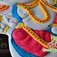 Ganesh Decorated Cookie By Clarisa Borunda Cakesdecor