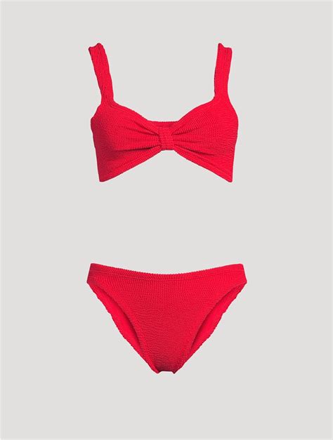 Hunza G Bonnie Bikini Set Holt Renfrew