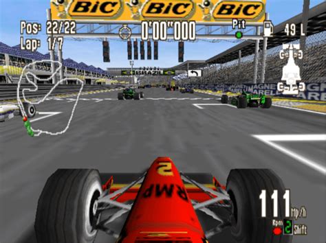 Monaco Grand Prix Racing Simulation Nintendo