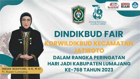 Live Dindikbud Fair Korwildikbud Kecamatan Jatiroto Peringatan