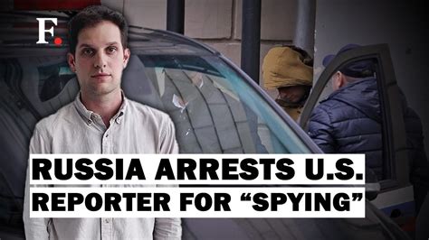 Russia Spy Controversy Arrested Wsj Reporter Evan Gershkovich Pleads