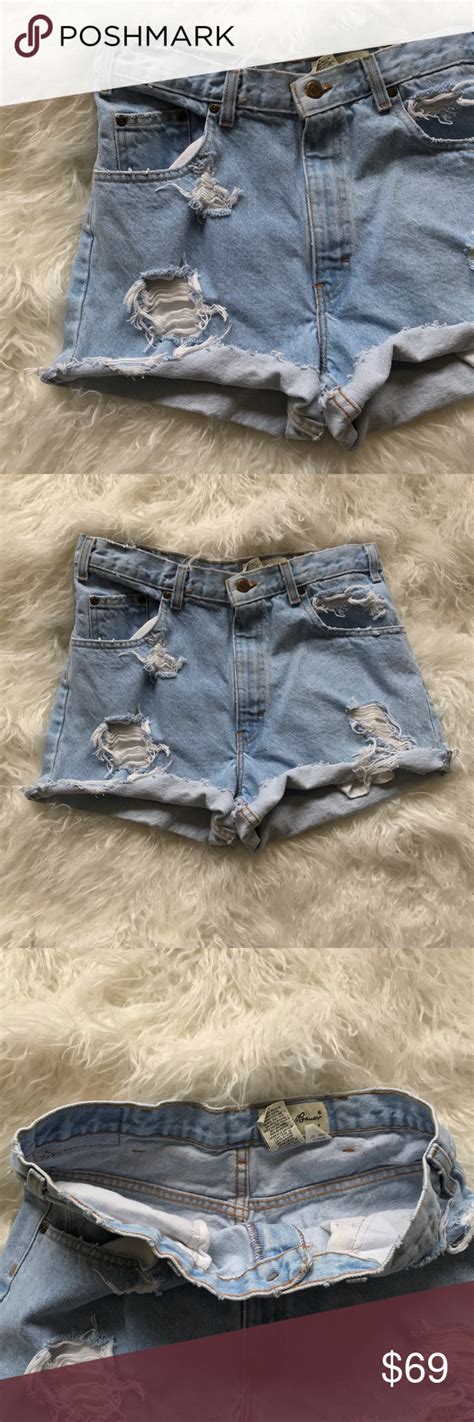 Vintage Eddie Bauer High Waist Jean Shorts