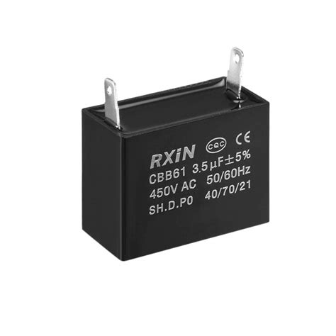 Buy Uxcell Cbb Run Capacitor V Ac Uf Single Insert Metallized