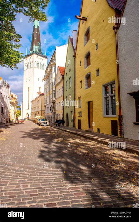 Tallinn old town Stock Photo - Alamy