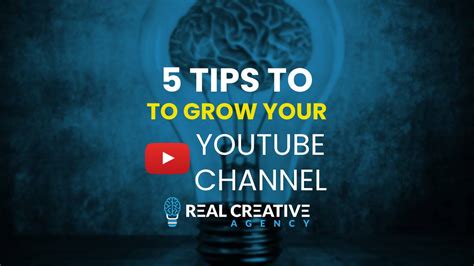 5 Tips To Grow Your Youtube Channel 2021