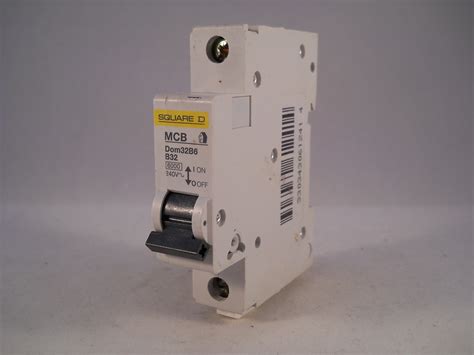 Square D Mcb Single Pole Circuit Breaker B Type B A Domae