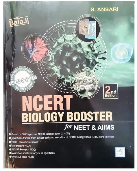 Buy Balaji Ncert Biology Booster Book Online At Low Prices In India Balaji Ncert Biology