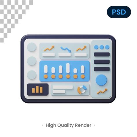 Premium Psd Dashboard D Icon