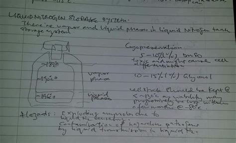 My Lab log: Vapor & liquid phase of liquid nitrogen storage